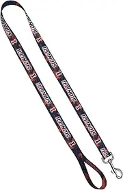 Moose Pet Wear Leash 1" x 6', University of Illinois - Smoke