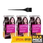L'Oreal Casting Creme Gloss 5102 Iced Mocha Hair Color 3-Pack Ammonia Free