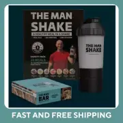 NEW The Man Shake Get Started Pack - Men's Diet Shake Meal Replacement Shakes