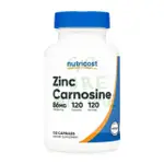 美國NUTRICOST ZINC CARNISINE 肌肽鋅 86毫克120粒120天份代購已到貨 柏格醫生 (胃)黏膜