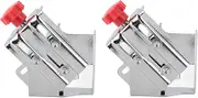 2pcs Stainless Steel Right Corner Clamp High Accuracy 90 Degree Right Angle Clamp for Woodworking Photo Framing Home Decoration Projects