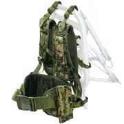 Tree Stand Harness- Ergonomic Camouflage Hunter Safety Harness- Tree Stand Ba...
