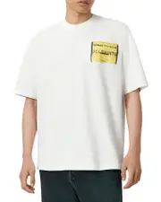 Allsaints Oversized Violation Logo Graphic Tee