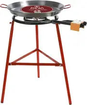 Gourmanity Made By Garcima, Paella Burner And Stand Set With 19.5 inch Carbon...
