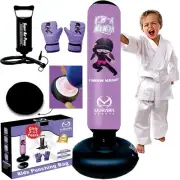 Durable Inflatable Kids Punching Bag Karate and Boxing Bounce Back Martial Arts