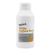 White Texture Gesso 250ml Acrylic & Oil Paint Gesso Mont Marte Gesso Primer