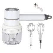 Food Mixer 3 Speed Handheld Electric Egg Beater Garlic Baking Mixer2549