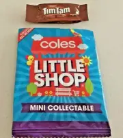 COLES LITTLE SHOP 1 Mini Collectables Arnott's Tim Tam Chocolate NEW FREE POST