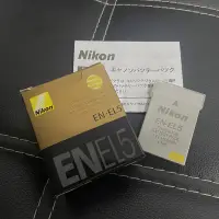 在飛比找蝦皮購物優惠-Nikon  尼康 EN-EL5 原廠電池 3700 420