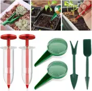 6 PCS Mini Seed Spreader Sowing Seed Dispenser Garden Hand Seed Sower Planter...