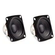 2Pcs 52mm Full Range Speakers 4 Ohm 10W Flat Magnetic Bluetooth Speaker D6P5