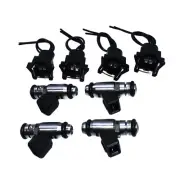 Set 4 Fuel Injector Nozzle W/ Wire Harness Fit Fiat Brava Palio Lancia Delta New