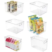 iDesign Linus Tall Pantry Bins 6 Piece Set
