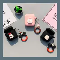 在飛比找ETMall東森購物網優惠-油頭鷗連體AirPods2保護套ins無線適用于蘋果air軟