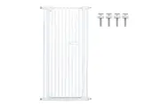 Alston Upgraded Extra Tall 150cm Baby Pet Security Gate Safety Gate Easy Fit Fence Adjustable Width 75-85cm Two Way Opening No Drill Needed Doorway Stairs Hallway