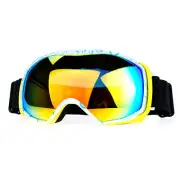 Snowboard Ski Goggles Sports Goggle Color Mirror Antifog Double Lens