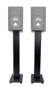 Pair 36" Bookshelf Speaker Stands For Boston Acoustics CS23 Bookshelf Speakers