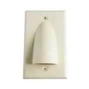 Skywalker Single Gang Bundled Cable Wall Plate (Almond)