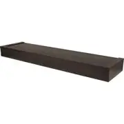 Hillman Fasteners 230008 24 in. High & Mighty Modern Floating Shelf Espresso
