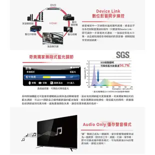 【CHIMEI 奇美】55吋4K連網液晶電視TL-55M600 現貨保固三年另有奇美最新款安卓聯網語音聲控連網液晶電視