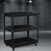 3-Tier Tool Cart Trolley Toolbox Workshop Garage Storage Organizer