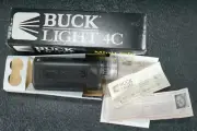 Buck Knives BuckLight Underwater Kinetics Black 4C Flashlight /w Box NOS A3
