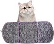 Quick Dry Towel for Dogs - Absorbent Dog Towel - Pet Bath Washcloth, Ultra Absorbent Microfiber, Comfortable Hand Pockets, Washable, for Pets and Cats