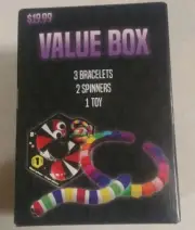 Slither.io Value Box, includes 3 bracelets, 2 spinners, 1 toy $19.99 value