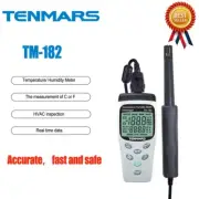 TENMARS TM-182 Temperature & Humidity Meter with Datalogging Function New #