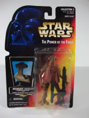 STAR WARS POWER OF THE FORCE MOMAW NADON HAMMERHEAD ORANGE CARDED FIGURE NEW