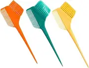 NIYANGLE 3pcs Hair Dye Applicator Brush Double-sided Hair Tint Brushes for Salon Supplies Easy Application