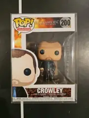 Funko Pop #200 Supernatural: Crowley (Crossroads Demon) Figure w/ Protector