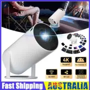 Smart Projector 4K HD LED WiFi Bluetooth HDMI USB Android Office Home Theater