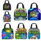 Cute My Singing Monsters Lunch Tote For Elementary School Children