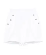 cotton shorts 13,14Y White