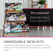 Spectrum Noir Discovery Kits - Art Markers, Paper, Project Sheets