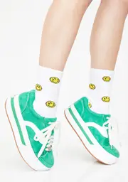 [dELiA*s by Dolls Kill] Whats My Age Again Skater Sneakers