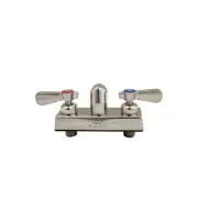 Evolution 4" C/C Splash Mount S/S Faucet less, Body Only