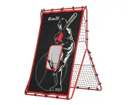 Baseball Pitching Net 2 in 1 Rebound Target Zone Portable Training Aid Outdoor