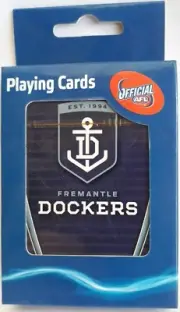 AFL Fremantle Dockers Playing Cards - Full Deck of Cards