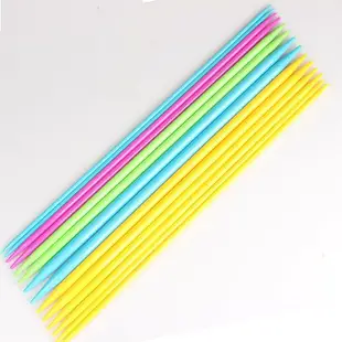暖陽徉 編織工具 單頭水晶針 棒針粗針毛線針毛衣針圍巾針水晶針