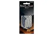 Attack on Titan Iron-On Sticker (Blue/White/Grey) (One Size)