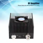 RF Amplifier UHF 80W Power Amp 400‑470MHz with LED Indicator Radio Amplifier