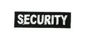 Patch security embroidery iron on / sew badge motorcycle moto biker