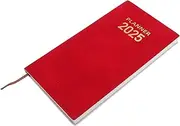 Gadpiparty Daily Planner Journal Notebook Academic Agenda Notepad for Office Travel Multi Function Diary with Cover Easy Page Turn Portable Design for Everyday Use