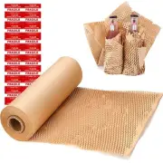 Honeycomb Packing Paper Wrap 15"x131' Sustainable Alternative to Bubble Wrap ...
