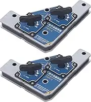 2Pcs Welding Magnet 2 Switch 90 Degree 28KG Welder Magnetic Holder Angle Support Fixture Tool Powerful 2Pcs Welding Magnet Achieve Precise Welds with Ease