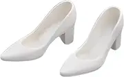 Yunhgft 1/6 BJD Doll Shoes Elegant High Heels for 12 Inch Action Figure , White