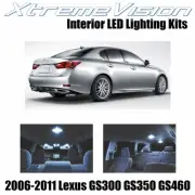 XtremeVision Interior LED for Lexus GS300 GS3500 GS460 06-11 (3 PCS) Cool White (for: Lexus)
