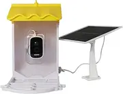 Smart Bird Feeder Camera with AI Identify 4MP High-Resolution Video Recording Solar-Powered for Outdoor Backyard Watching
